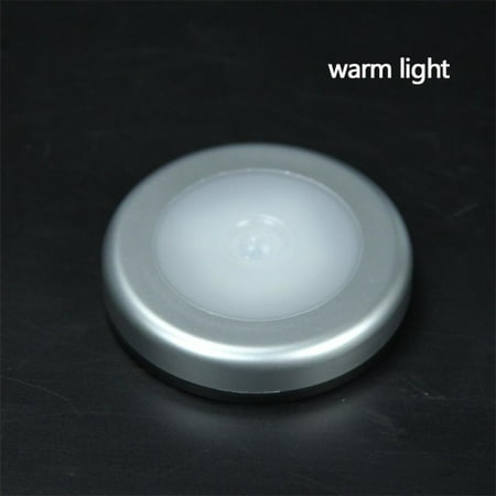 

Brand Clearance! Led Human Body Induction Lamp Automatic Induction Night Light Battery Powered LED Night Light Step Lights Stair Closet Light Under-Cabinet