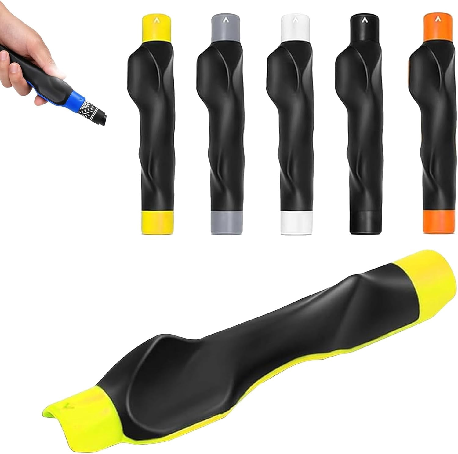 GameSwing True Grip Trainer 2.0, Golf Grip Trainer, Golf Club Grips, Golf Training Aid with Ergonomic Design, Corrects Grips Fix GolfTrainer, Improves Swing Accuracy & Grip Strength