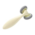 thumbnail image 4 of Rodillo de masaje facial de plástico antiarrugas con rotación de 360 ​​grados para spa y hombres. amarillo, 4 of 9