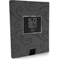 thumbnail image 1 of Sebastian & Groom Enchanted Scroll Rectangle Tablecloth Pewter - 70x108, 1 of 2
