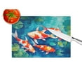 thumbnail image 4 of Koi Fish Glass Cutting Board Large 12 in x 15 in, 4 of 5