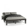 thumbnail image 5 of Gymax 14'' Queen Size Wooden Platform Bed Frame w/ Strong Slat Support Espresso, 5 of 8