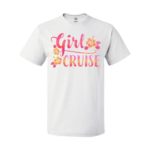 Inktastic Girl Cruise with Flowers T-Shirt