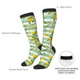 thumbnail image 4 of Pofeuu Lemon Print Stockings, Adult Running Hiking Socks for Youth and Adult, 4 of 6
