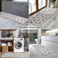 thumbnail image 2 of Gray Chicken Colorful Rooster Pattern Kitchen Rug Mat,Kitchen Runner Rugs Non Skid Washable,Decorative Kitchen Floor Mats for Kitchen,Sink,Laundry,17"X47", 2 of 5
