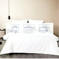 thumbnail image 3 of Kotton Culture 1Pc Queen Size Duvet Cover Only 100% Egyptian Cotton 1000 TC White, 3 of 4