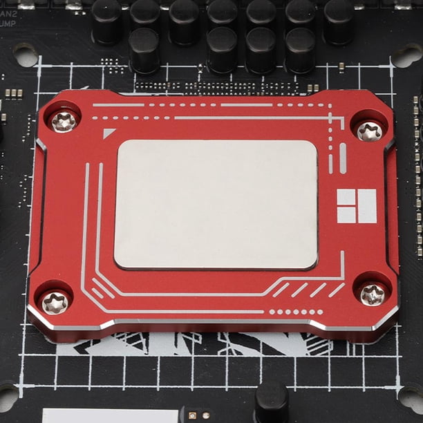 Thermalright LGA1700-BCF 12th CPU Bending Corrector Fixed Backplane Rojo Sywqhk Para estrenar