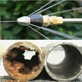 thumbnail image 4 of Lefu High Pressure Drain Nozzle Sewer Pipe Cleaning Tool 1 Front 6 Rear Jet Adapter, 4 of 10