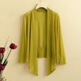 thumbnail image 4 of Christmas Clearance! Borniu Womens Fall Winter Clothes Soft Chiffon Open Front Sheer Long Sleeved Cardigans For Evening Dress Clearance, 4 of 4