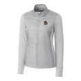 thumbnail image 2 of Women's Cutter & Buck Gray Oregon State Beavers Vault Stealth Hybrid Quilted Full-Zip Jacket, 2 of 3
