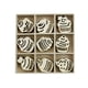 thumbnail image 5 of 45 Pedazos de Recortes de de de Sin Pastel Adecuado para Adornos preestablecer de Chatarra Colco Piezas de madera inacabada, 5 of 7