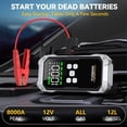 thumbnail image 2 of Compresor de aire Car Jump Starter YUSMAN 8000A, 150 PSI, 12 V, 2 of 7