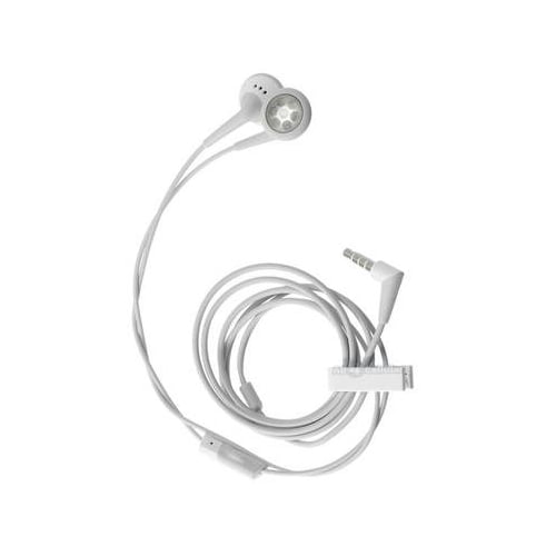 Blackberry 3.5mm Stereo Headset with Microphone - White