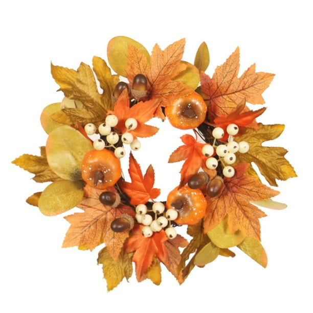 Image of Doolland Lighted Fall Candle Ring