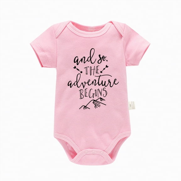 JUMEYU Bodysuit Girl Baby Girls Bodysuits Soft Fine Short Sleeve 0 3 6 9 12 18 24 Months (Pink,0-3 Months)