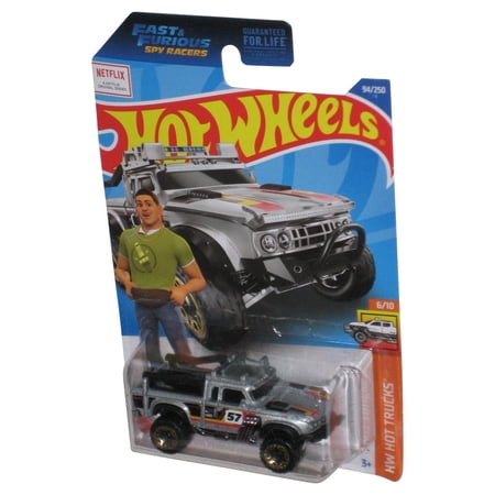 Hot Wheels HW Hot Trucks 6/10 (2021) Fast & Furious Spy Racers Silver Toy 94/250