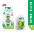 thumbnail image 1 of GUM® Dual-Defence Twisted Dental String Floss, Removes Plaque while Covering 30% More Surface Area with Mint Flavour, 2X35M, 1 of 6