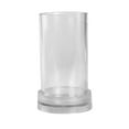 thumbnail image 1 of Moldes de plástico transparente para velas: moldes cilíndricos para velas de jabón. Los 5x10cm, 1 of 9