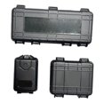 thumbnail image 1 of Yinanstore 3x 1:18 Miniature Simulation Suitcase Chest Toy Accessory Decorative Layout Lightweight (Black Color) Chest Box Scene Cosplay, 1 of 8