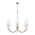 thumbnail image 7 of Capital Lighting 455261-550 Averitt 6 Light 37" Wide Chandelier - Black, 7 of 7