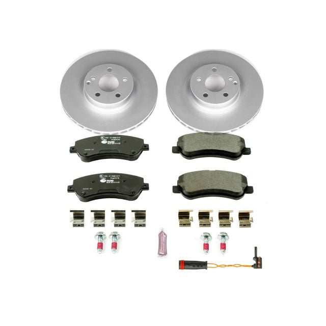 Power Stop Front Euro-Stop ECE-R90 Certified Brake Pad and Rotor Kit ESK6603