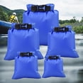 thumbnail image 1 of 5 Pcs/set Sac Sec Résistant aux Déchirures Sac Sec pour Natation Dérive Bateau (Noir), 1 of 7