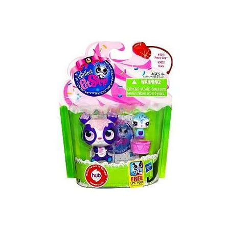 Littlest Pet Shop Panda & Bird Friend Action Figure