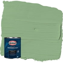 Glidden HEP Pear Cactus / Green Satin Exterior Paint with Primer, 1 Quart