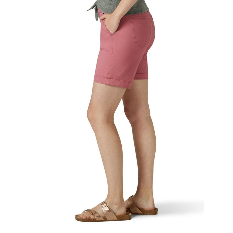 Lee Women s Regular Fit Utility Chino Walkshort Mulberry