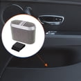 thumbnail image 2 of Unique Bargains Car Trash Can Hanging Car Door Rhinestone Plastic Trash Bin Assorted Color 1 Pcs, 2 of 6