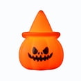 thumbnail image 4 of Tryvkinvive Halloween Pumpkin Decorations, Pumpkin Light with Witch Hat, Light Up Pumpkin Decorations Set of 4,Halloween Decorations Indoor for Tabletop Mantel Party Home Decor, 4 of 8