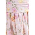 thumbnail image 6 of Women's Printed Tie Shoulder Midi Cami Dress with 100% Polyester Fabric for Elegant Everyday Wear and Effortless Style, 6 of 8