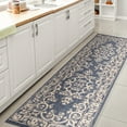 thumbnail image 5 of JONATHAN Y SANTA MONICA 2 x 8 Runner Rug, Galon Filigree - Blue/Beige, SMB120A-28, 5 of 10