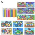thumbnail image 6 of Sand Art Kits, 10 Color Sand Art Kits with 12 Sheets Sand Art Painting Cards, DIY Colored Sand Art Kit Sand Painting Set for Arts and Crafts School Classroom Home Party Favors, 6 of 10