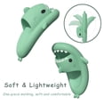 thumbnail image 2 of Pantuflas antideslizantes suaves y ligeras Shark Slides de Rosyclo, 2 of 5