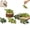 6pcs-Green, variant on Tezituor 6Pcs Lizard stuffed animal 7.9" Bulk Stuffed Animals Small Lizard Toy