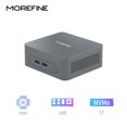 thumbnail image 3 of MOREFINE M8 N150 MINI PC WiFi 5 BT5.0 DDR4 32G 1TB NVME Windows11 Pro Mini computadora SSD de doble canal PC portátil para juegos, 3 of 5