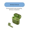 thumbnail image 3 of onn Wireless Earbuds with Environmental Noise Canceling, Olive, 3 of 9