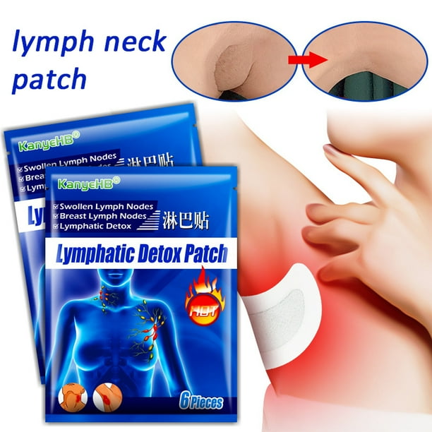 Chinese Herbal Lymphatic Detox Patches 8PCS/Bag Skin Care AntiSwelling