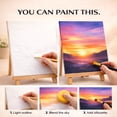 thumbnail image 7 of MISUMISO Acrylic Paint Kit for Beginners, 24 Colors Art Set with Canvas, Brushes & Easel, 7 of 7