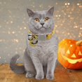 thumbnail image 4 of Nuevo Collar Para Disfrazar Gatos En Halloween Accesorios Para Mascotas Centrado En Halloween Calabazas Patrón De Esqueleto Collar Para Gatos Accesorios Para Mascotas, 4 of 4