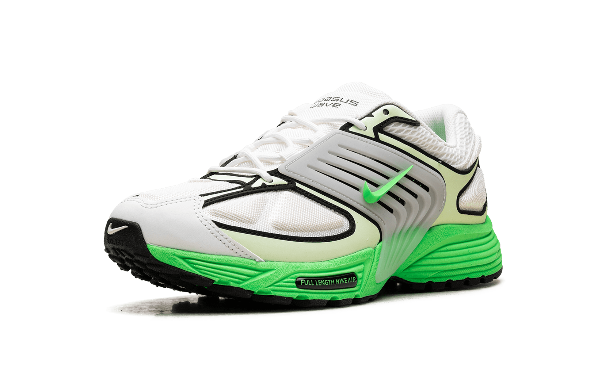 NIKE MENS Air Pegasus Wave "Summit White Barely Volt Black Green Strike" IB0612 103 IB0612 103 from Stadium Goods