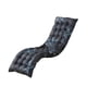 thumbnail image 2 of Cojín de Invierno para Silla Reclinable, Grueso, Plegable, de Doble Cara, con Correas | 119 X 48 Cm, de Algodón Perlado y Poliéster, Suave, para Mecedora, para Uso En Interiores y Exteriores., 2 of 6