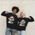 thumbnail image 4 of Hello Winter Maltese Frosty Morning Walk Welcome Snowy Christmas Sweatshirt Unisex Merch Maltese Dog Lover Gifts Idea - 02018, 4 of 6