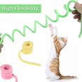 thumbnail image 4 of Juguetes de peluche CHAO con resorte para gatos 3 piezas coloridos, 4 of 5