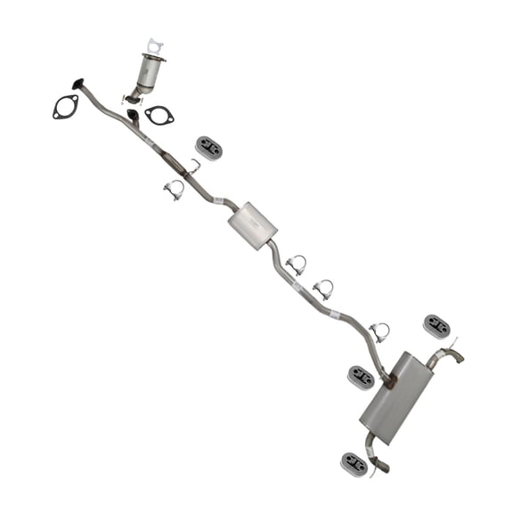 Northeastern Exhaust EPA Cat-Back Exhaust System Kit w/ Right Manifold Fits 2011–2014 Ford Edge 3.5L | Direct-Fit Replacement