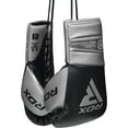 thumbnail image 2 of RDX Boxing Gloves for Training Muay Thai Mitts, Maya Hide Leather Mark PRO Lace-Up Glove for Sparring, Kickboxing, Fighting, Punch Bags, Focus Pads and Double End Ball Punching, 2 of 8