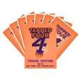 thumbnail image 1 of Juego de cartas Tapped Four Travel Edition - 2 a 6 jugadores - Cartas Tap adicionales - Estrategia Suerte Risa Diversión - Familia y amigos, 1 of 5