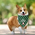 thumbnail image 4 of Plaid Print Reversible Bandana Festive Holiday Seasonal Neckwear Scarf For Cats And Dogs, 4 of 7