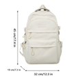 thumbnail image 2 of 1pc Schoolbag, Junior High School Students High School College Students Middle School Students Large Capacity Computer Backpack, 2 of 6